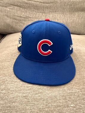 New Era Royal Blue and Black 59FIFTY Fitted Cap